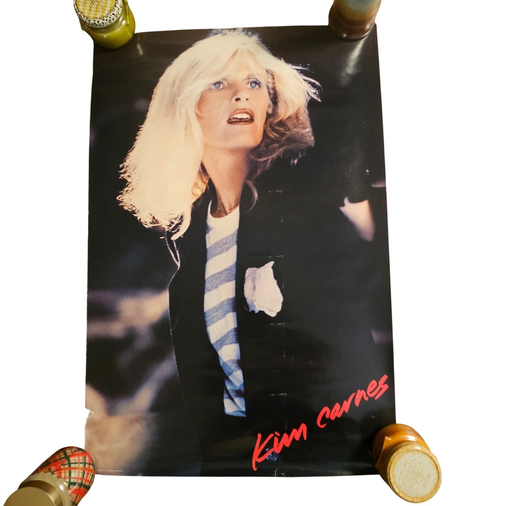 Kim Carnes Mistaken Identity Vintage 1981 Promo Poster Display 24x36 EMI America